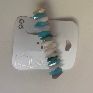 5/$20 💥 Icing crystal gem like barette hair clip pin NWT